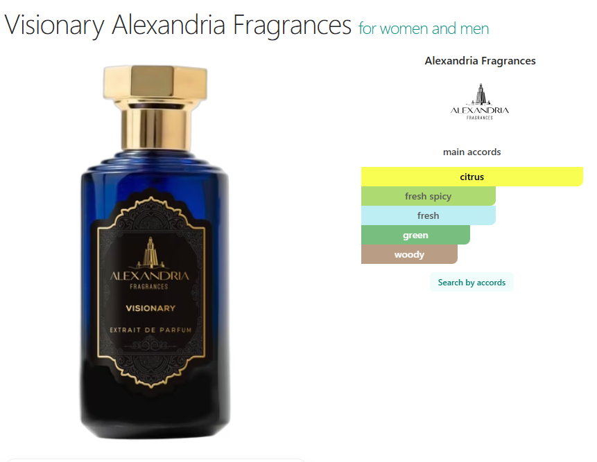 Alexandria Fragrances Visionary (Inspired by Louis Vuitton Imagination)